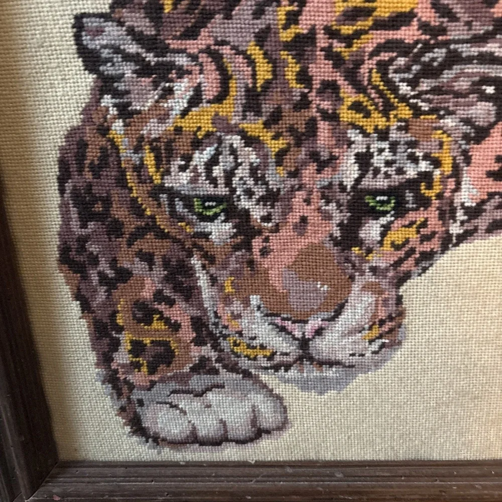 Tina of California vintage needlepoint